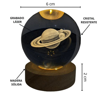 🚀 Astroesferas con Luz 🌑