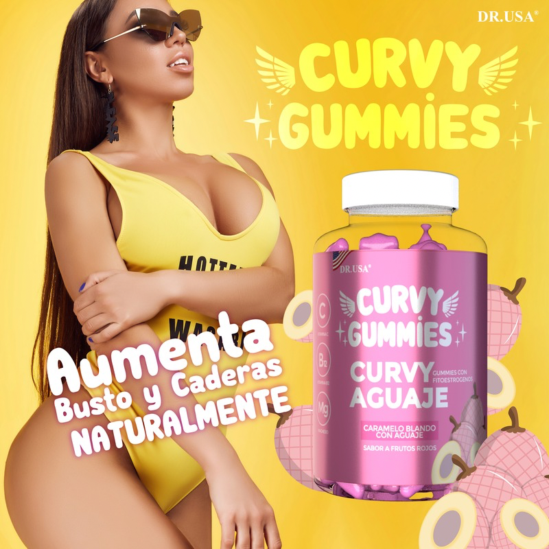 🌟 2x1 ¡Descubre Tus Curvas Perfectas con Curvy Gummies! 🌟